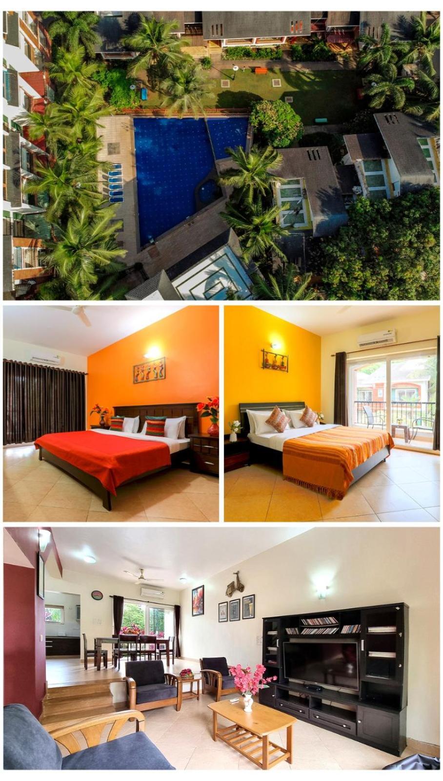 La Goa Villa - 4Bhk, Baga Ngoại thất bức ảnh